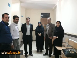 معاون سازمان مدیریت و برنامه ریزی استان آذربایجان غربی از روند مصاحبه استخدام پیمانی در این پردیس بازدید کرد 2