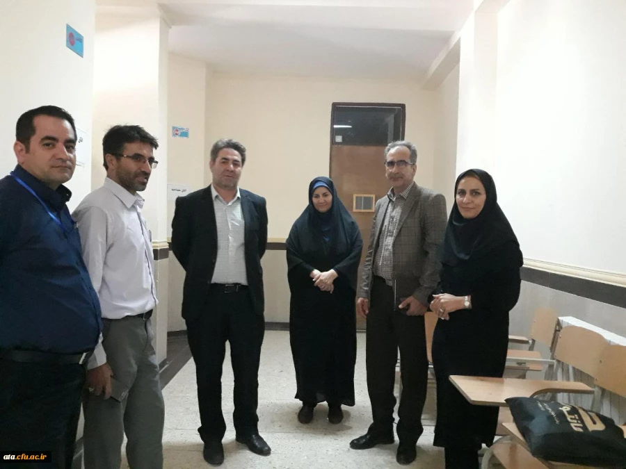 معاون سازمان مدیریت و برنامه ریزی استان آذربایجان غربی از روند مصاحبه استخدام پیمانی در این پردیس بازدید کرد 2