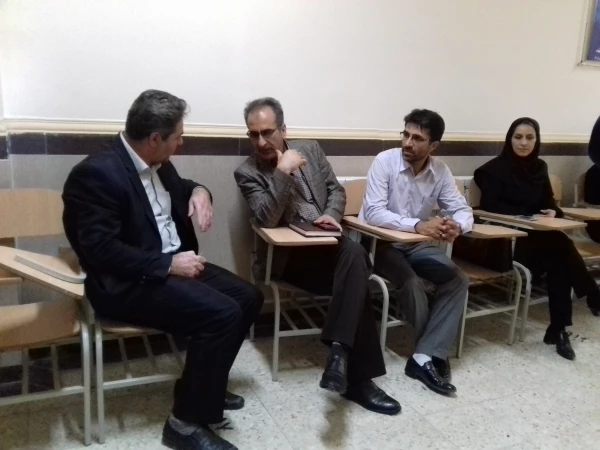 معاون سازمان مدیریت و برنامه ریزی استان آذربایجان غربی از روند مصاحبه استخدام پیمانی در این پردیس بازدید کرد 3
