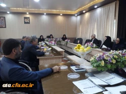 جلسه برنامه ریزی و هماهنگی برنامه های آموزشی در پردیس علامه طباطبائی ارومیه تشکیل شد 5