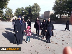 به مناسبت هفته تربیت بدنی انجام شد؛

همایش پیاده روی کارکنان خانم در محوطه پردیس در اولین روز آبان ماه 4