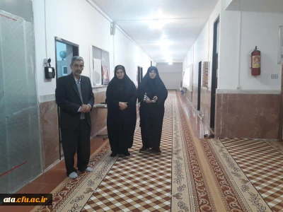 سرپرست پردیس علامه طباطبایی ارومیه به همراه معاون توسعه منابع از خوابگاه دانشجویی این پردیس  بازدید کردند