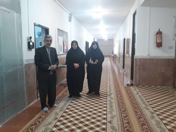 بازدید معاون توسعه منابع از خوابگاه دانشجویی 2