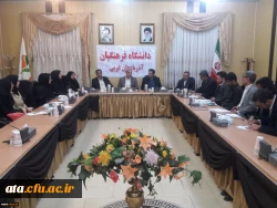 با حضور دکتر آقاخانی مدیر کل برنامه ریزی، خدمات و رفاه دانشجویی سازمان مرکزی؛

جلسه شورای صنفی دانشجویان استان برگزار گردید 2