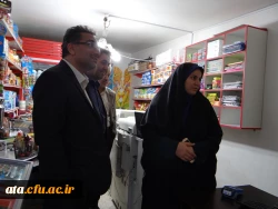 گزارش تصویری از بازدید دکتر آقا خانی مدیر کل امور دانشجویی واز بخشهای مختلف پردیس علامه طباطبایی 2