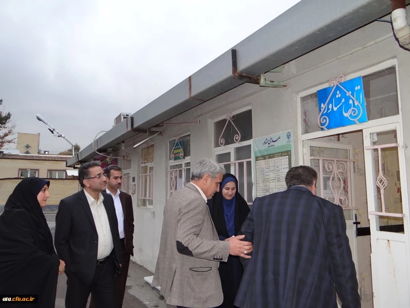 گزارش تصویری از بازدید دکتر آقا خانی مدیر کل امور دانشجویی واز بخشهای مختلف پردیس علامه طباطبایی 3