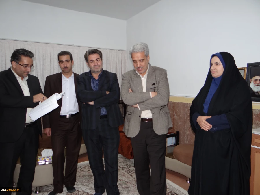 گزارش تصویری از بازدید دکتر آقا خانی مدیر کل امور دانشجویی واز بخشهای مختلف پردیس علامه طباطبایی 6