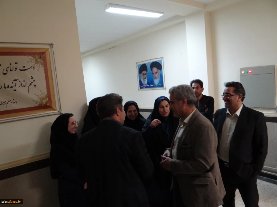 گزارش تصویری از بازدید دکتر آقا خانی مدیر کل امور دانشجویی واز بخشهای مختلف پردیس علامه طباطبایی 11