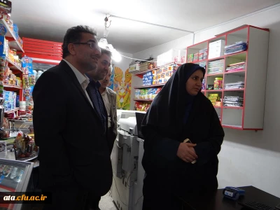 گزارش تصویری از بازدید دکتر آقا خانی مدیر کل امور دانشجویی از بخشهای مختلف پردیس علامه طباطبایی