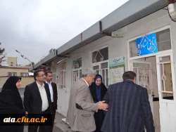 گزارش تصویری از بازدید دکتر آقا خانی مدیر کل امور دانشجویی از بخشهای مختلف پردیس علامه طباطبایی 3