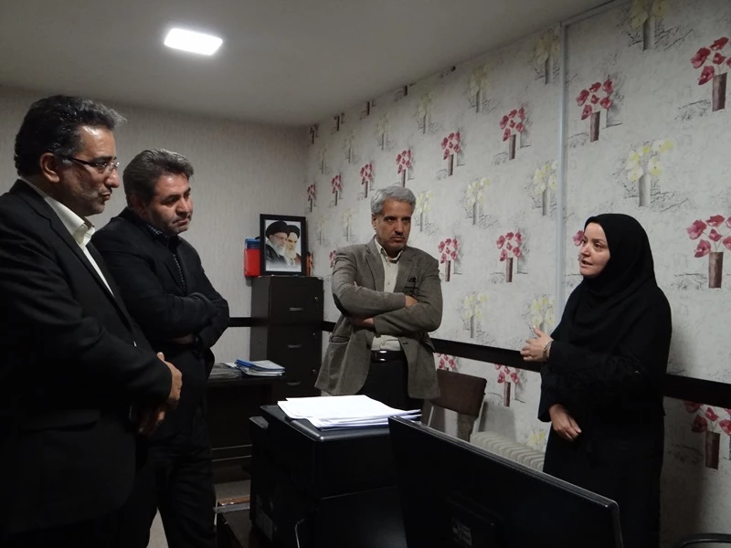 گزارش تصویری از بازدید دکتر آقا خانی مدیر کل امور دانشجویی از بخشهای مختلف پردیس علامه طباطبایی 5