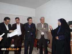 گزارش تصویری از بازدید دکتر آقا خانی مدیر کل امور دانشجویی از بخشهای مختلف پردیس علامه طباطبایی 6