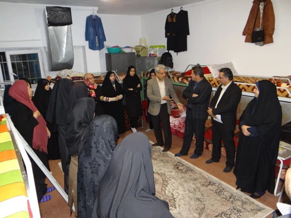 گزارش تصویری از بازدید دکتر آقا خانی مدیر کل امور دانشجویی از بخشهای مختلف پردیس علامه طباطبایی 9