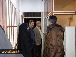 گزارش تصویری از بازدید دکتر آقا خانی مدیر کل امور دانشجویی از بخشهای مختلف پردیس علامه طباطبایی 15