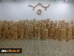 بازدید دانشجویان پردیس علامه طباطبایی از نگارخانه میلان