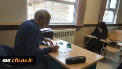 برگزاری کارگاه آموزشی خوشنویسی خط تحریری از برنامه های فرهنگی واجتماعی نیمسال اول تحصیلی 2