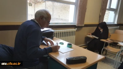 برگزاری کارگاه آموزشی خوشنویسی خط تحریری از برنامه های فرهنگی واجتماعی نیمسال اول تحصیلی