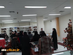 بازدید از کتابخانه مرکزی به مناسبت هفته کتاب وکتابخوانی 3