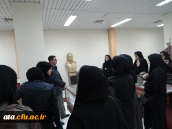 بازدید از کتابخانه مرکزی به مناسبت هفته کتاب وکتابخوانی 4