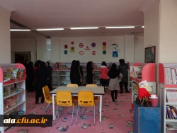 بازدید از کتابخانه مرکزی به مناسبت هفته کتاب وکتابخوانی 7