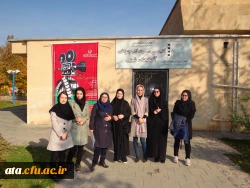 بازدید دانشجویان از مجتمع فرهنگی ،هنری کانون پرورش فکری کودکان ونوجوانان 6