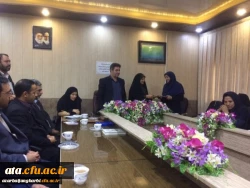 مراسم تکریم و معارفه معاون آموزشی، فرهنگی و پژوهشی پردیس علامه طباطبایی خواهران آذربایجان غربی برگزار شد 2