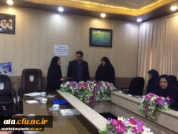 مراسم تکریم و معارفه معاون آموزشی، فرهنگی و پژوهشی پردیس علامه طباطبایی خواهران آذربایجان غربی برگزار شد 3