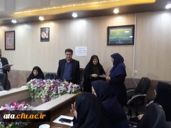 مراسم تکریم و معارفه معاون آموزشی، فرهنگی و پژوهشی پردیس علامه طباطبایی خواهران آذربایجان غربی برگزار شد 5