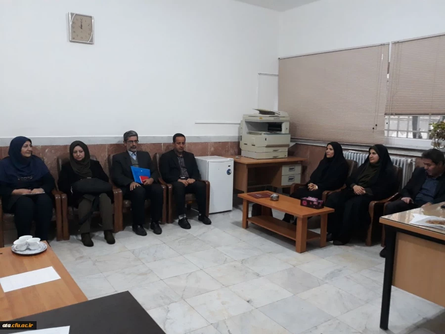 مراسم تکریم و معارفه معاون آموزشی، فرهنگی و پژوهشی پردیس علامه طباطبایی خواهران آذربایجان غربی برگزار شد 7