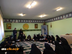 بازدید دکتر محمود لو ودکتر پایز از روند اجرایی کارگاه آموزش قرائت قرآن در کلاسهای فرهنگی 2