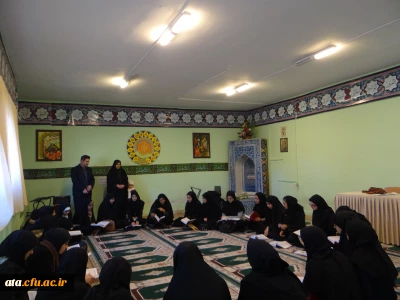 بازدید دکتر محمودلو و دکتر پایز از روند اجرایی کارگاه آموزش قرائت قرآن در کلاسهای فرهنگی