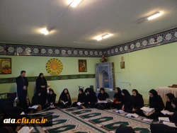 بازدید دکتر محمود لو ودکتر پایز از روند اجرایی کارگاه آموزش قرائت قرآن در کلاسهای فرهنگی 3