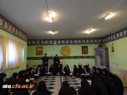 بازدید دکتر محمود لو ودکتر پایز از روند اجرایی کارگاه آموزش قرائت قرآن در کلاسهای فرهنگی 4