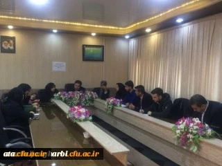 جلسه شورای صنفی دانشگاه فرهنگیان استان آذربایجان غربی برگزار شد