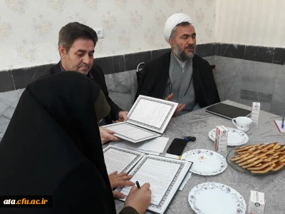 انعقاد تفاهم نامه فیمابین دانشگاه فرهنگیان آذربایجانغربی و مدیریت حوزه علمیه خواهران استان