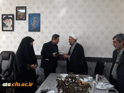 انعقاد تفاهم نامه فیما بین دانشگاه فرهنگیان آذربایجانغربی و مدیریت حوزه علمیه خواهران استان 4