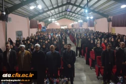 مراسم بزرگداشت روز دانشجو باحضور مسئولین استانی، مدیران، اساتید و دانشجویان پردیس های پسرانه و دخترانه در پردیس شهید رجایی ارومیه برگزار شد 2