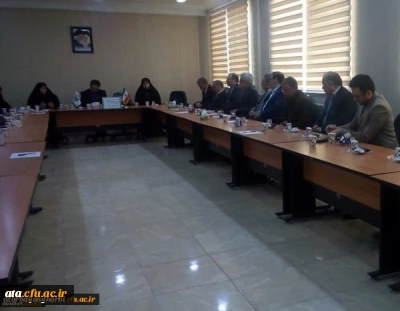 جلسه شورای آموزشی مرکز آموزش عالی شهید مطهری خوی برگزار شد