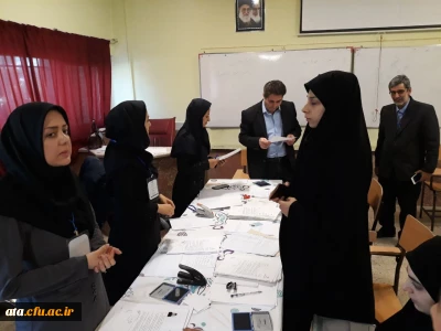 بازدید دکتر محمودلو سرپرست امور پردیس های استان آذربایجان غربی و دکتر پایز سرپرست پردیس علامه طباطبایی از روند اجرای مصاحبه معرفی شدگان تکمیل ظرفیت و نیمه متمرکز آزمون سراسری 1397