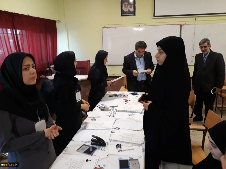 بازدید دکتر محمودلو سرپرست امور پردیس های استان آذربایجان غربی و دکتر پایز سرپرست پردیس علامه طباطبایی از روند اجرای مصاحبه معرفی شدگان تکمیل ظرفیت و نیمه متمرکز آزمون سراسری 1397 2