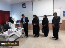 بازدید دکتر محمودلو سرپرست امور پردیس های استان آذربایجان غربی و دکتر پایز سرپرست پردیس علامه طباطبایی از روند اجرای مصاحبه معرفی شدگان تکمیل ظرفیت و نیمه متمرکز آزمون سراسری 1397 4