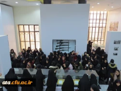 بازدید دانشجویان از موزه فرهنگی وحفظ ارزشهای دفاع مقدس استان 4