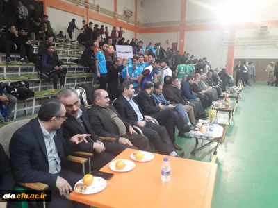 حضور دکتر محمودلو سرپرست امور پردیس های استان آذربایجان غربی و دکتر پایز سرپرست پردیس علامه طباطبایی در جشنواره فرهنگی ورزشی شهید حسن باقری