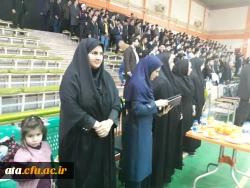 حضور دکتر محمودلو سرپرست امور پردیس های استان آذربایجان غربی و دکتر پایز سرپرست پردیس علامه طباطبایی در جشنواره فرهنگی ورزشی شهید حسن باقری 3