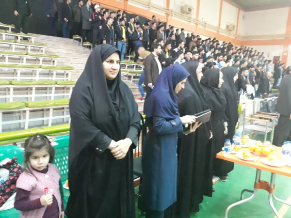 حضور دکتر محمودلو سرپرست امور پردیس های استان آذربایجان غربی و دکتر پایز سرپرست پردیس علامه طباطبایی در جشنواره فرهنگی ورزشی شهید حسن باقری 3