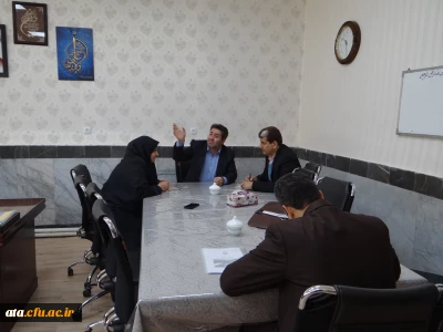 گزارش تصویری از بازدید جناب آقای احمدی رئیس حوزه نظارت و ارزیابی سازمان مرکزی دانشگاه فرهنگیان از قسمت های مختلف پردیس علامه طباطبایی آذربایجان غربی