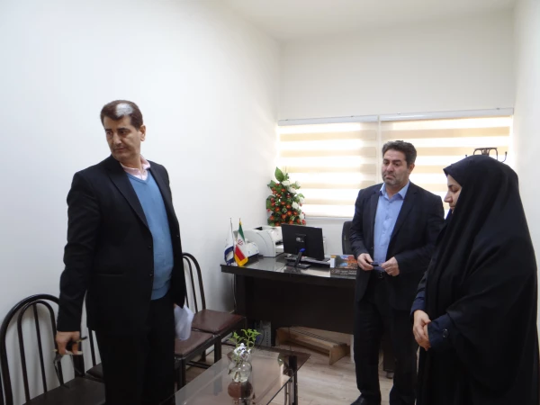 گزارش تصویری از بازدید جناب آقای احمدی رئیس حوزه نظارت و ارزیابی سازمان مرکزی دانشگاه فرهنگیان از قسمت های مختلف پردیس علامه طباطبایی آذربایجان غربی 3