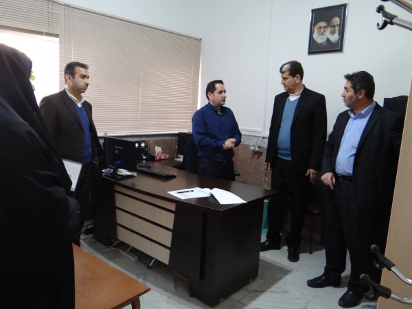 گزارش تصویری از بازدید جناب آقای احمدی رئیس حوزه نظارت و ارزیابی سازمان مرکزی دانشگاه فرهنگیان از قسمت های مختلف پردیس علامه طباطبایی آذربایجان غربی 8