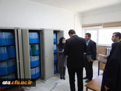 گزارش تصویری از بازدید جناب آقای احمدی رئیس حوزه نظارت و ارزیابی سازمان مرکزی دانشگاه فرهنگیان از قسمت های مختلف پردیس علامه طباطبایی آذربایجان غربی 10