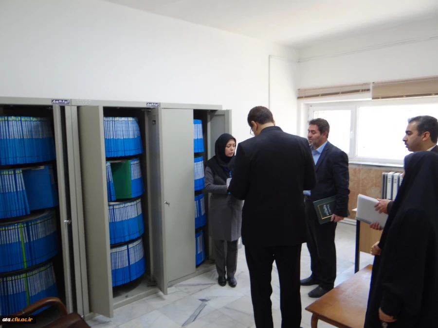 گزارش تصویری از بازدید جناب آقای احمدی رئیس حوزه نظارت و ارزیابی سازمان مرکزی دانشگاه فرهنگیان از قسمت های مختلف پردیس علامه طباطبایی آذربایجان غربی 10